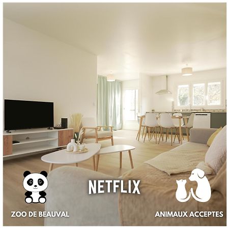 Au Calme - Maison Avec Grand Jardin - Proche Zoo De Beauval Vicq-sur-Nahon Экстерьер фото